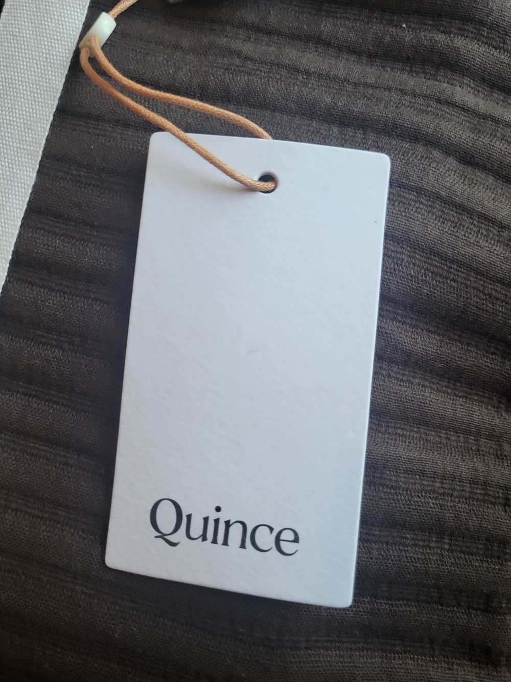 NWT Quince Organic Ribbed Cotton Coverlet, Twin, Espreeso - Picture 4 of 8